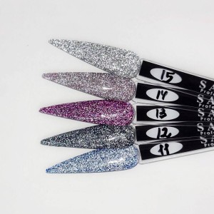 Светоотражающий гель-лак SAGA Fiery Gel №11, 9 мл. Photo 3